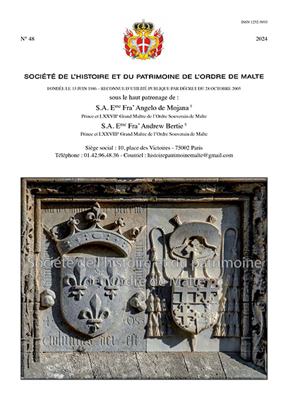 Bulletin n°48 de la Société de l'histoire et du patrimoine de l'Ordre de Malte